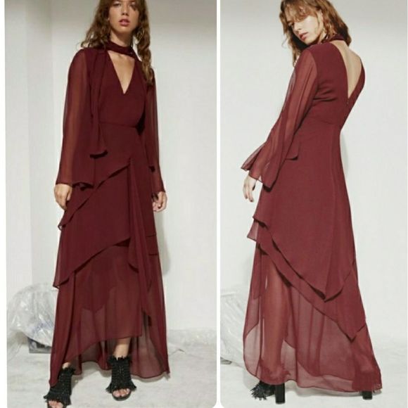 C/Meo Autonomy Dresses & Skirts - C/Meo Autonomy Long Sleeve full Length Dress